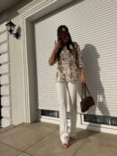 Bluzka MARMARIS print - twig