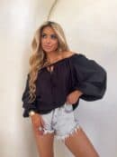 Bluzka LAURA – czarna