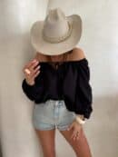 Bluzka LAURA – czarna