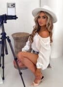 Bluzka LAURA – ecru