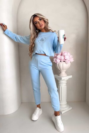 Komplet LOUIS - błękitny