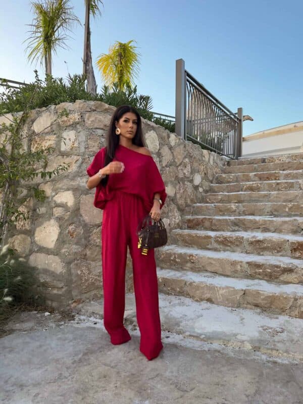 Komplet LUXE – czerwony