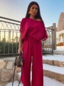 Komplet LUXE – czerwony