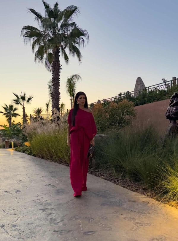 Komplet LUXE – czerwony