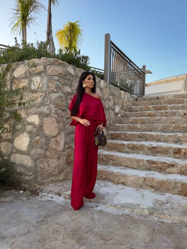 Komplet LUXE – czerwony