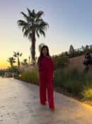 Komplet LUXE – czerwony