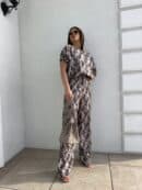 Komplet LUXE print ornament – kawowy Komplet LUXE print ornament – kawowy