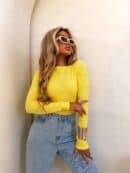 Bluzka SKIN WAFELEK – żółty Bluzka SKIN WAFELEK – żółty