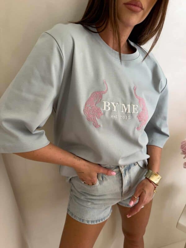 T-shirt MONI - szałwiowy