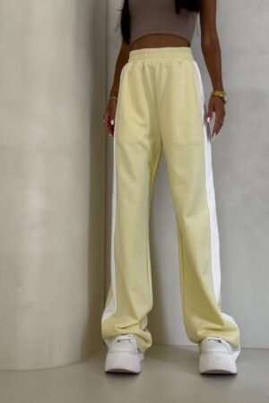 Spodnie LAMPAS - bananowe