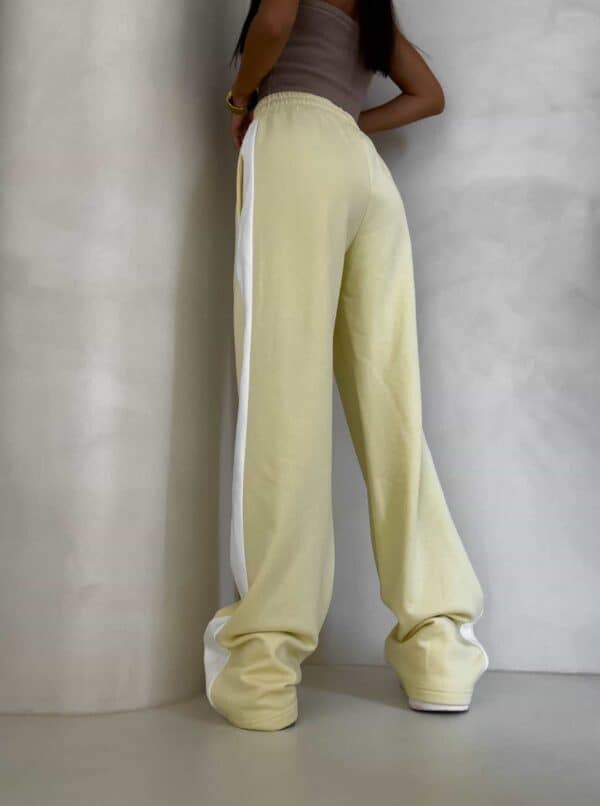 Spodnie LAMPAS - bananowe