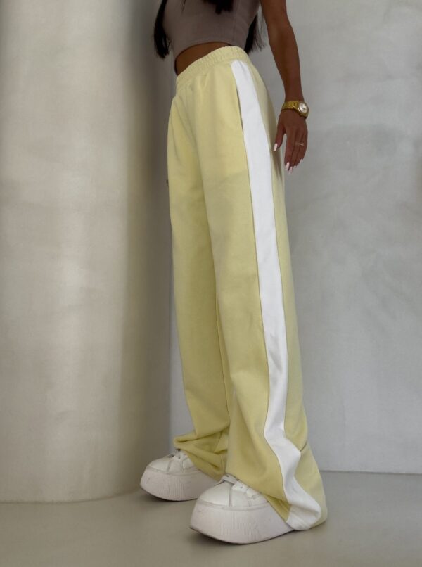 Spodnie LAMPAS - bananowe