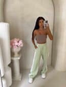 Spodnie LAMPAS - pistacjowe