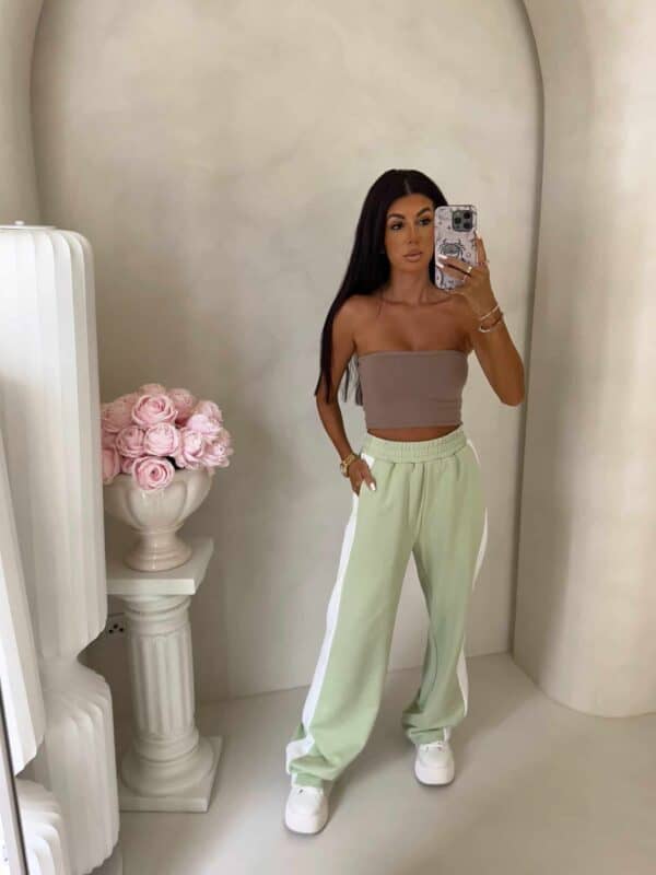 Spodnie LAMPAS - pistacjowe