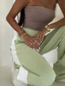 Spodnie LAMPAS - pistacjowe