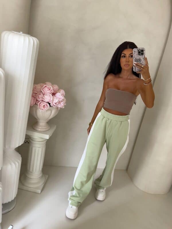 Spodnie LAMPAS - pistacjowe