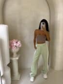 Spodnie LAMPAS - pistacjowe