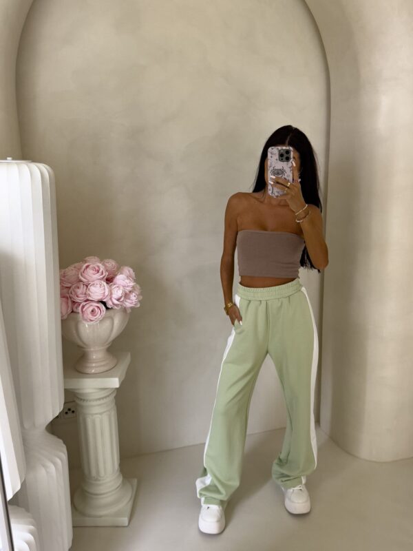 Spodnie LAMPAS - pistacjowe