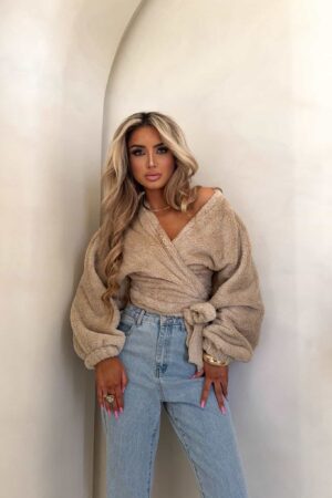 Bluzka KAIRA TEDDY – beżowy