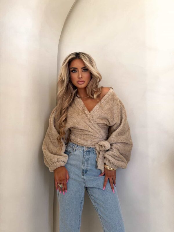 Bluzka KAIRA TEDDY – beżowy