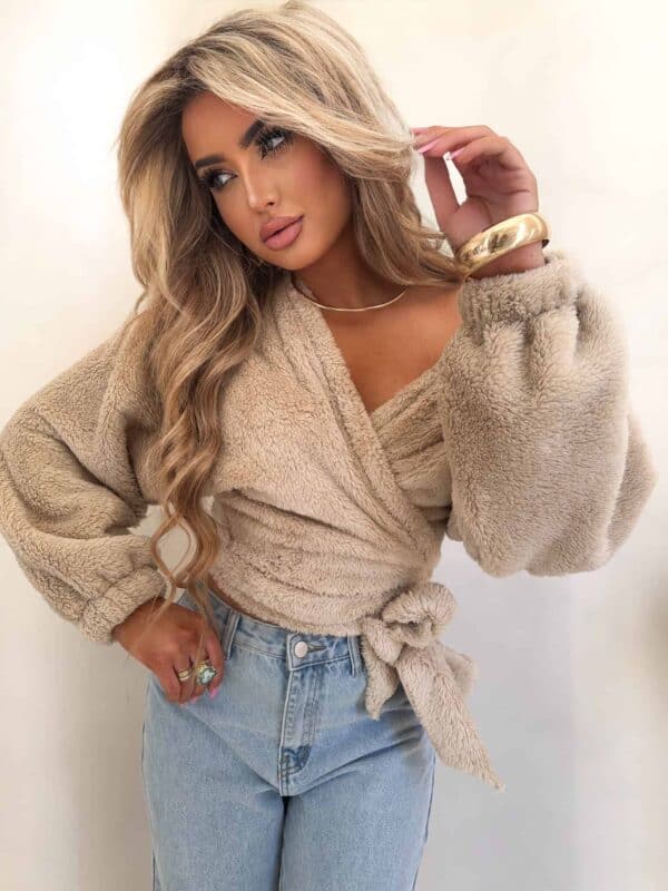 Bluzka KAIRA TEDDY – beżowy