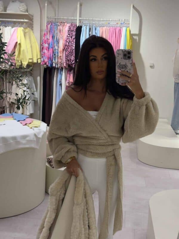 Bluzka KAIRA TEDDY – beżowy