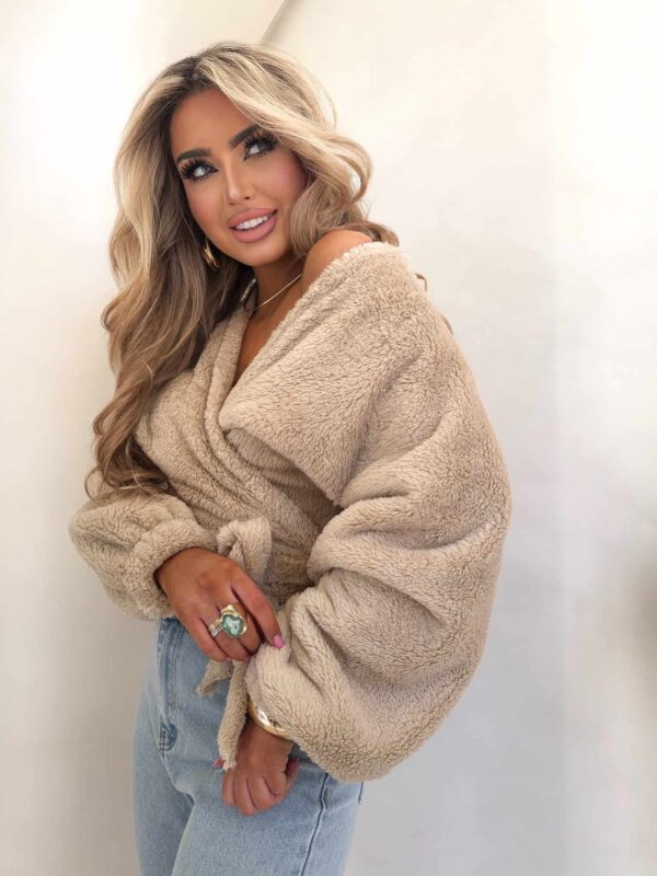 Bluzka KAIRA TEDDY – beżowy