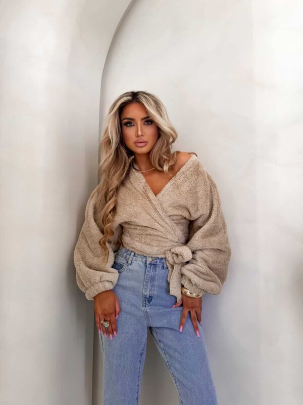 Bluzka KAIRA TEDDY – beżowy