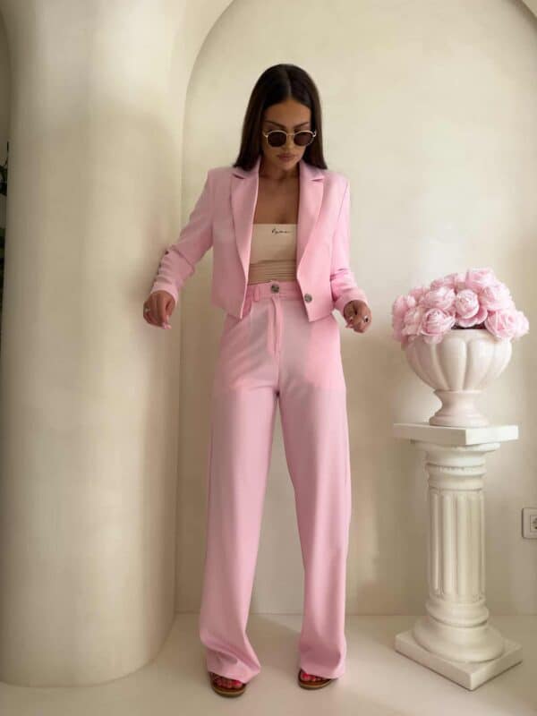 Spodnie CATI - różowe