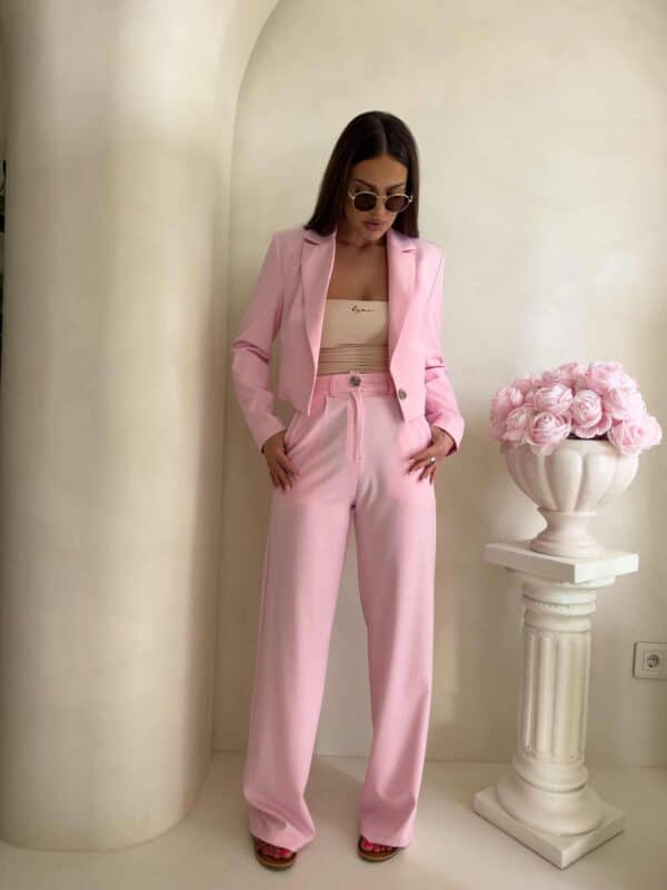 Spodnie CATI - różowe