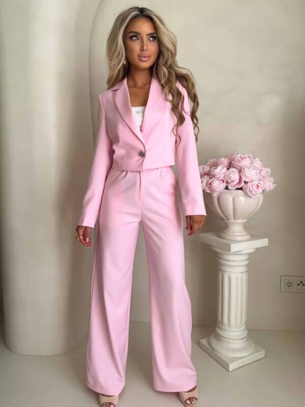 Spodnie CATI - różowe