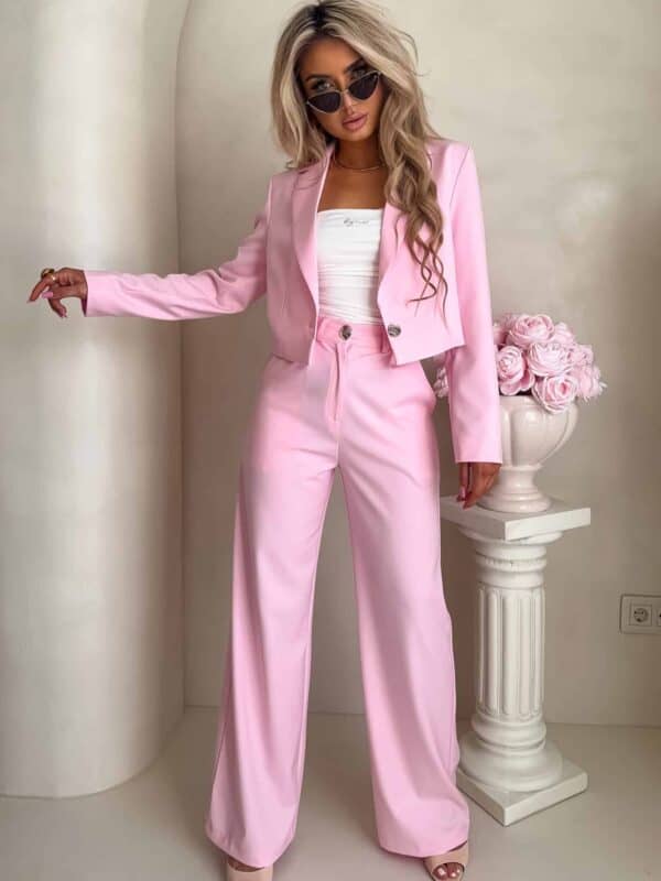 Spodnie CATI - różowe