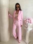 Spodnie CATI - różowe