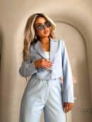 Spodnie CATI - błękitne