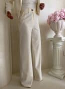 Spodnie CATI - ecru