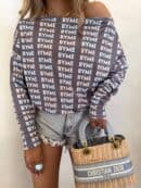 Bluzka MATTE – błękitna