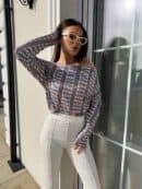 Bluzka MATTE – błękitna