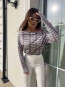 Bluzka MATTE – błękitna