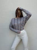 Bluzka MATTE – błękitna