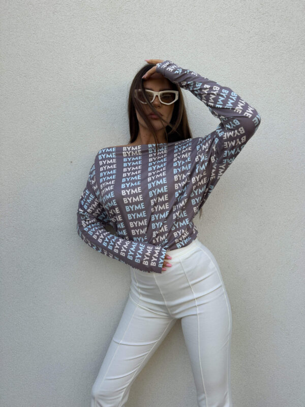 Bluzka MATTE – błękitna