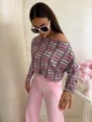 Bluzka MATTE – różowa