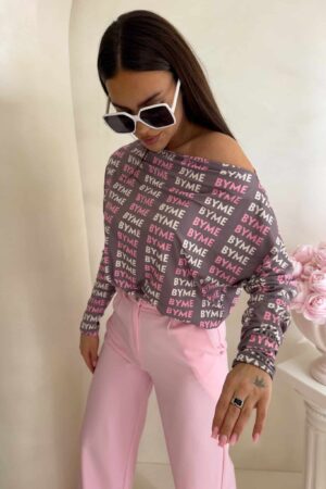 Bluzka MATTE – różowa