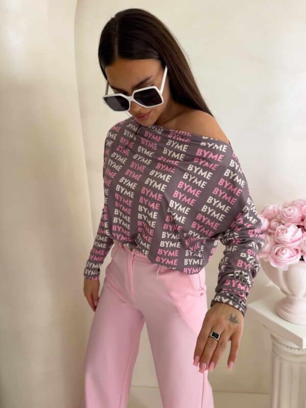 Bluzka MATTE – różowa