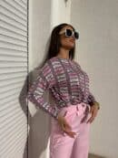 Bluzka MATTE – różowa