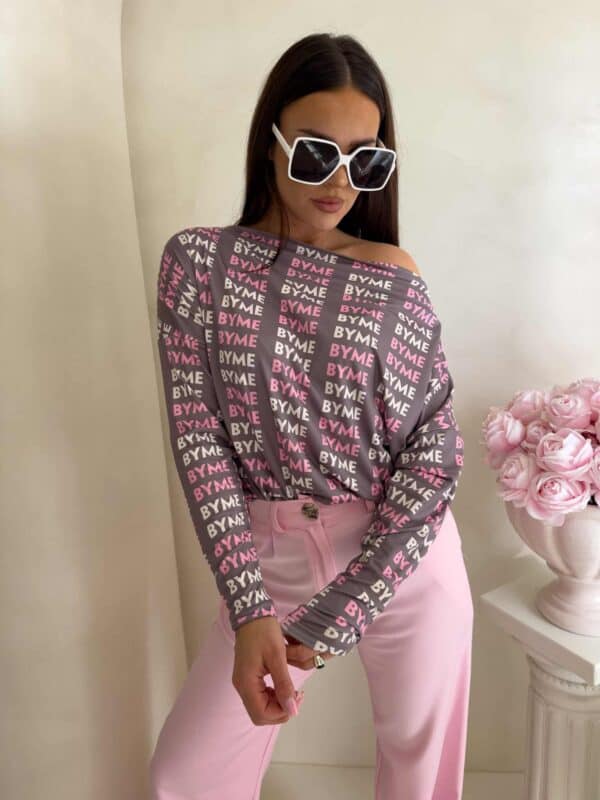 Bluzka MATTE – różowa