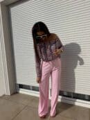 Bluzka MATTE – różowa