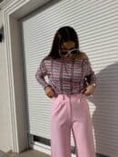 Bluzka MATTE – różowa