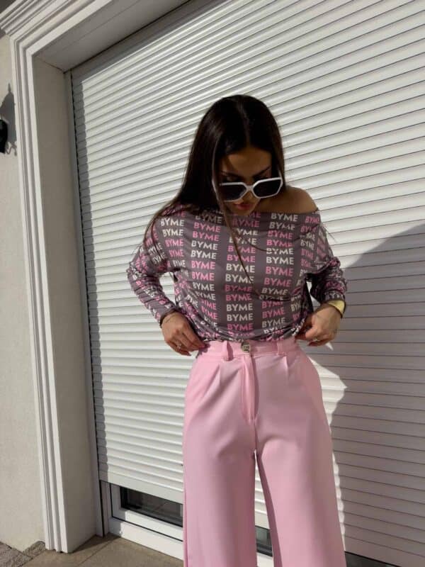 Bluzka MATTE – różowa