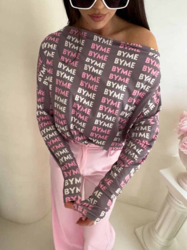 Bluzka MATTE – różowa