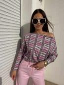 Bluzka MATTE – różowa